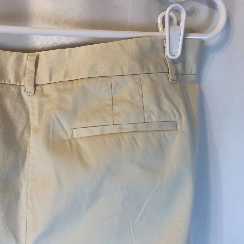 J. Crew Skimmer Pants in Beige, Size 8. - Picture 5 of 5